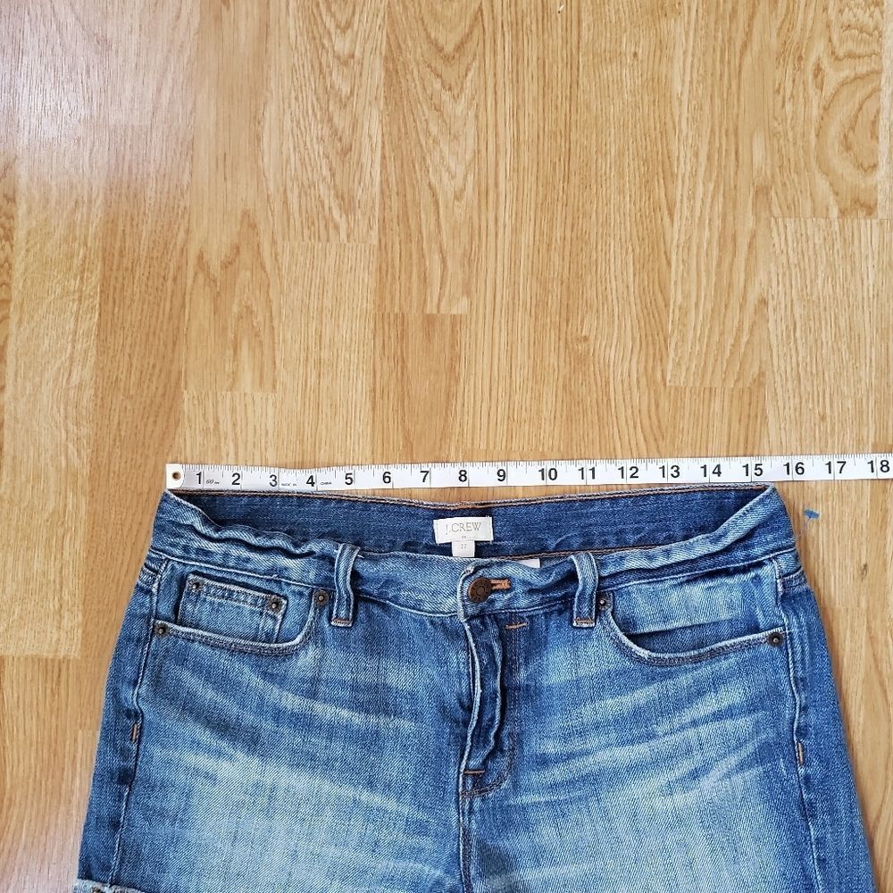 Crew Cuffed Denim Shorts size 27 - Picture 9 of 13